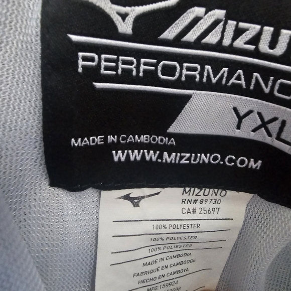 EUC Mizuno Gray baseball knickers YXL - Picture 6 of 8